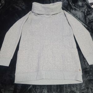 Women's Gray Quilted Shambhala Tunic